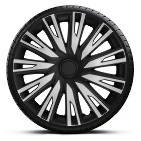   15"-os Copra Silver Black dísztárcsa garnitúra (4darab)