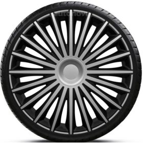   16"-os Dakota Silver Black dísztárcsa garnitúra (4darab)