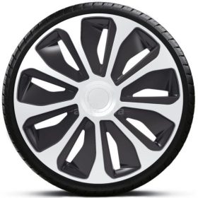   14"-os Platin Silver-Black dísztárcsa garnitúra (4darab)