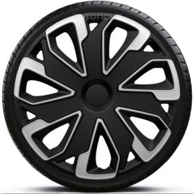   14"-os Ultimo Silver Black dísztárcsa garnitúra (4darab)