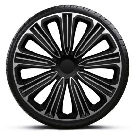   16"-os Rosso Silver Black dísztárcsa garnitúra (4darab)