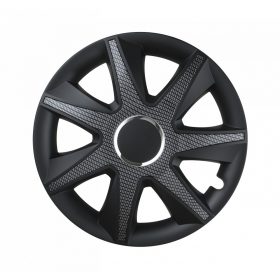 Dísztárcsa 16 Run fekete carbon