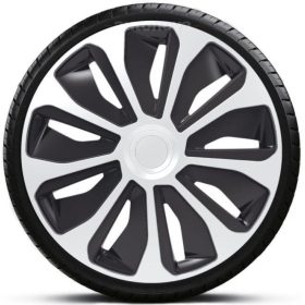   15"-os Platin Silver-Black dísztárcsa garnitúra (4darab)