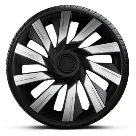   15"-os Tecna Silver-Black dísztárcsa garnitúra (4darab)