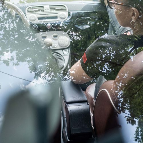  ARMSTER S kartámasz HYUNDAI I10 2014-2019  [fekete,vegán bőr]